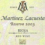 Martínez Lacuesta Reserva Barrel Fermented, DO Rioja Alta