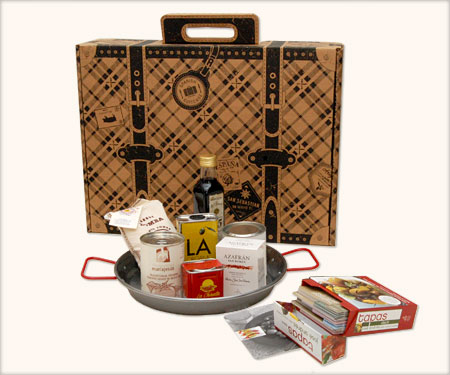 The Chef Suitcase - Spanish Suitcase - Gourmet Souvenirs from Spain